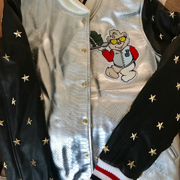 Joyrich  jacket Silver brand new Size M. Joy rich - Picture 3 of 4